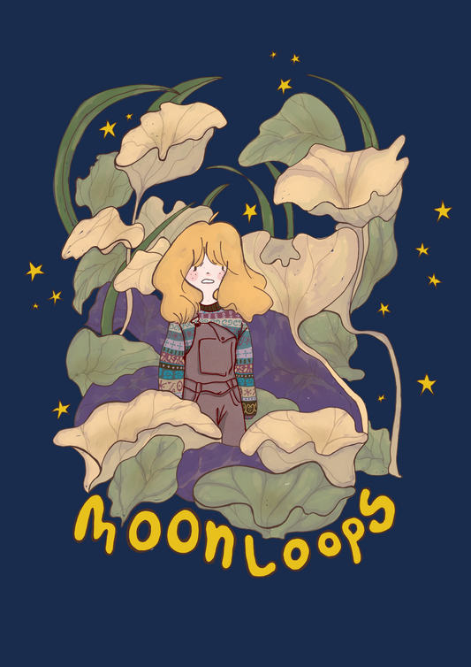 moonloops tangled tee